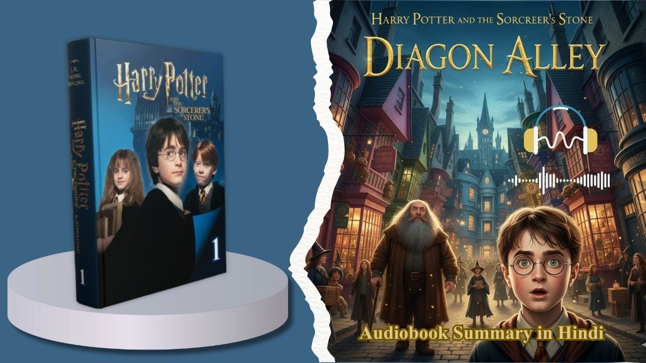 Harry Potter and the Sorcerer's Stone - Chapter 5: Diagon Alley (Audiobook)