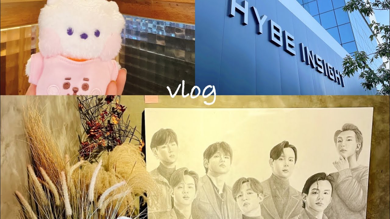 【BTS／アミ活】BTS聖地巡り@ソウル｜HYBE｜旧宿舎カフェ｜イチャドル｜vlog