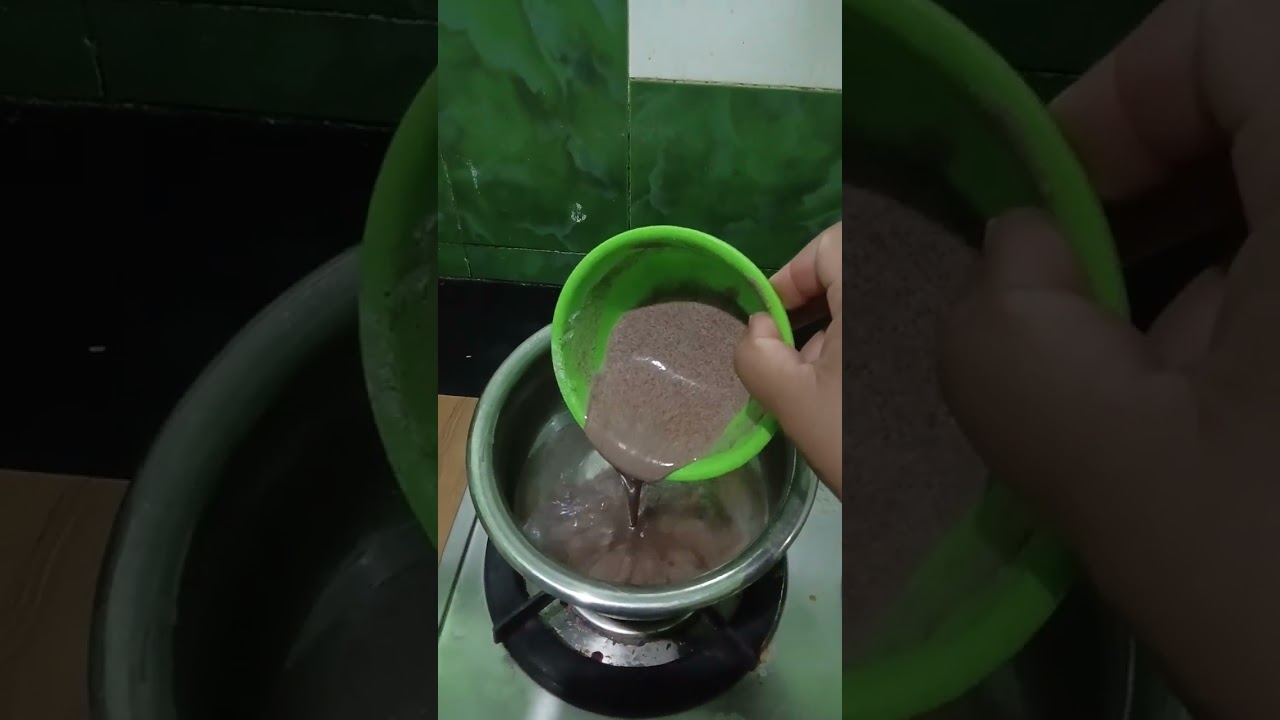 Healthy Morning Drink Ragi kool Recipe / Kollimalai Ragi kool