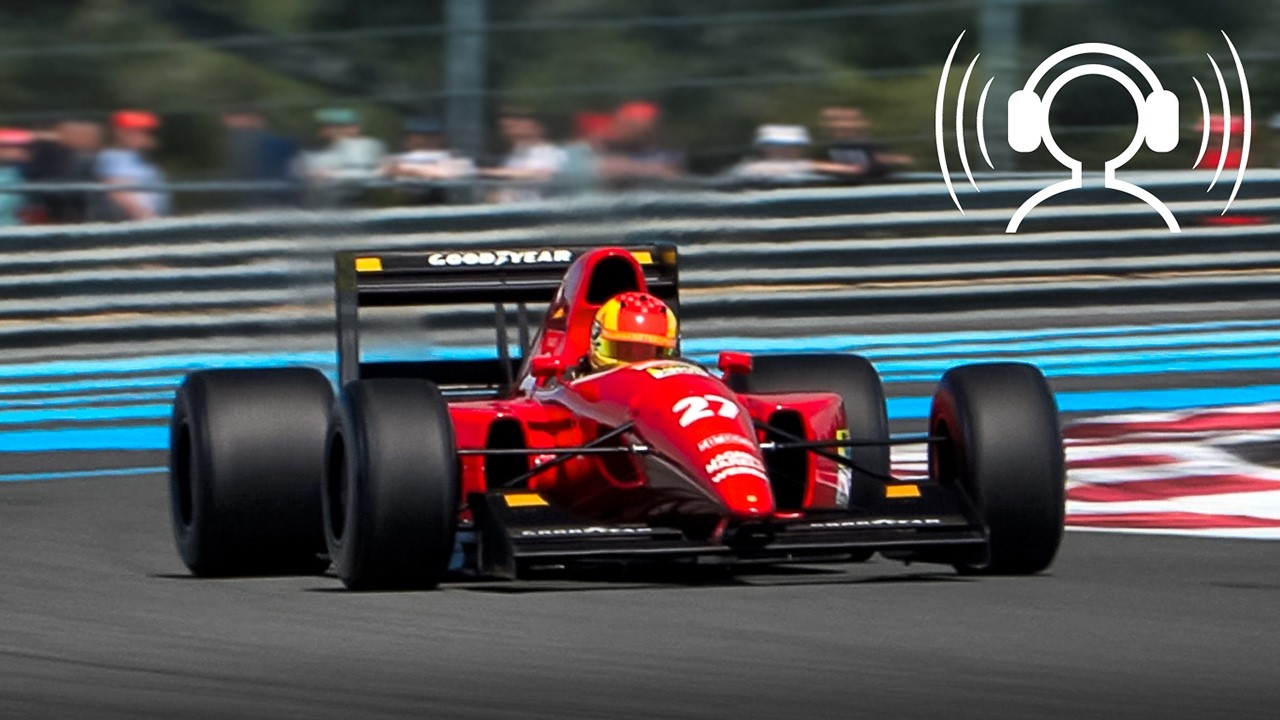 [Binaural ASMR Audio] Ear Therapy for Racing Fans: V12/V10/V8 F1 Cars & Endurance Legends sounds!