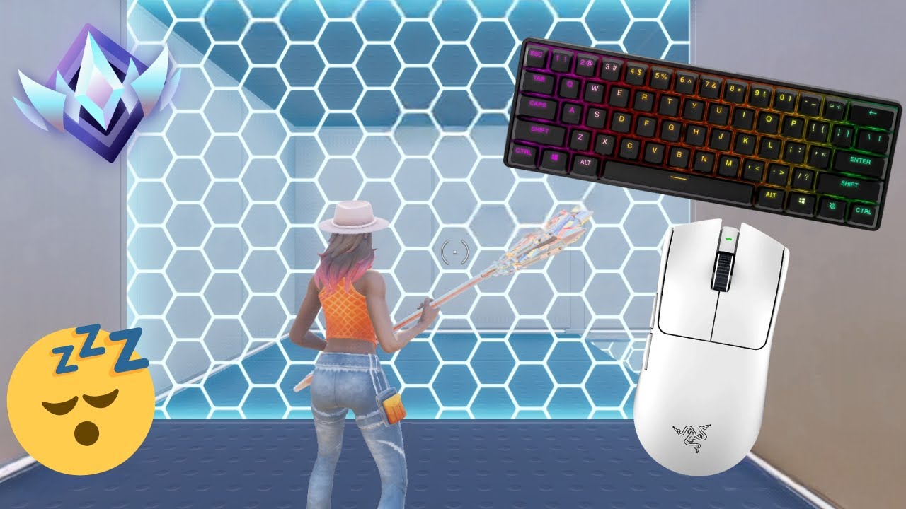 Satisfying Fortnite Piece Control ASMR | SteelSeries Apex Pro Mini Gameplay 🏆