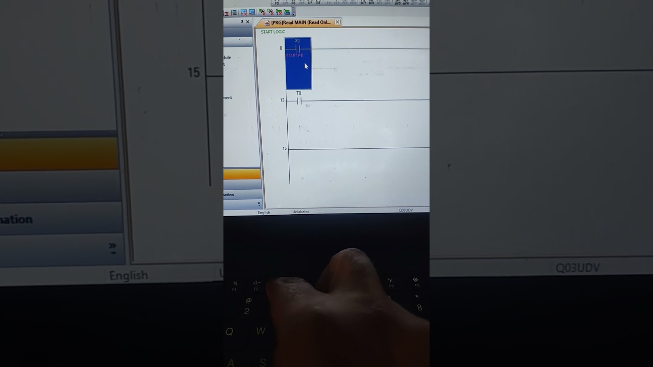 MITSUBISHI PLC SHORT KEY FOR ONLINE EDIT AND MONITOR(Shift+F3 both Press after than enter)