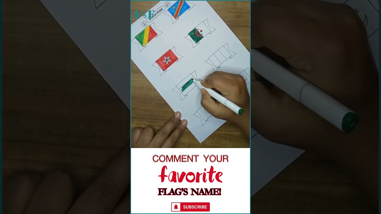 🖼️ Flag Art: Colors that connect the world! 🎨