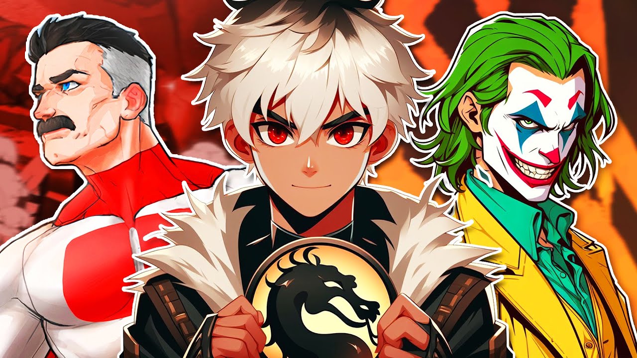 EU JOGUEI COM TODOS OS PERSONAGENS CONVIDADOS DE MORTAL KOMBAT