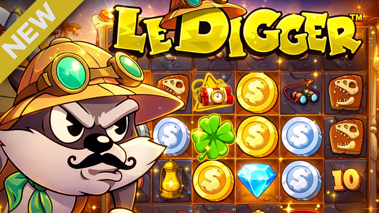 LE DIGGER ⭐ SLOT PREVIEW (Hacksaw Gaming)