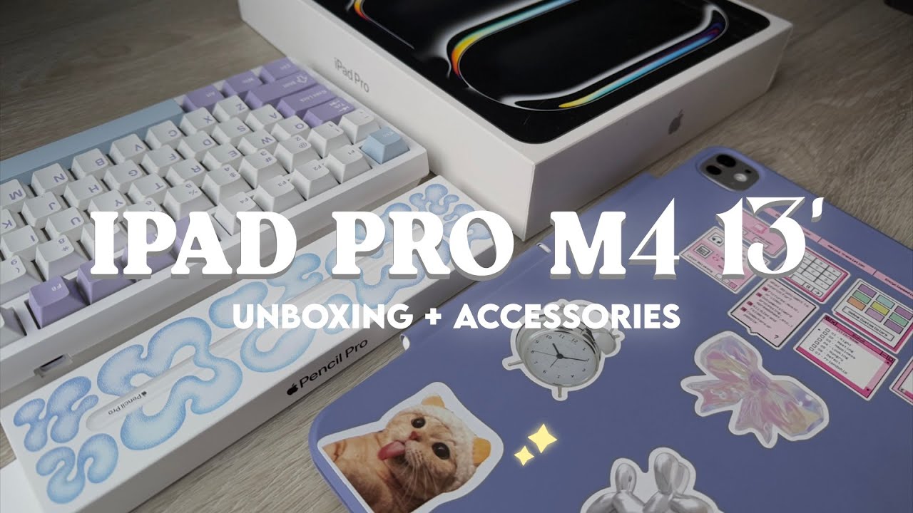 IPAD PRO M4 13'' - Unboxing, accessories and final thoughts