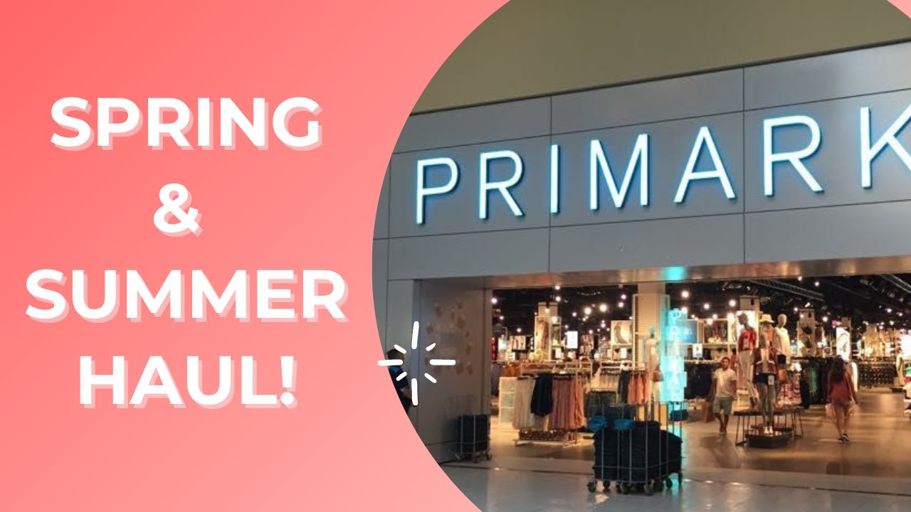 SPRING & SUMMER PRIMARK HAUL 2021!