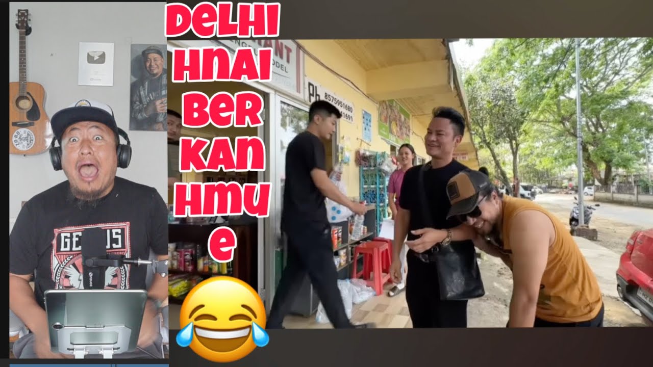 Pu Vanlalsailova Lengpui Delhi-ah Pu Malsawman A Kalpui(Prank) // RamBoss React