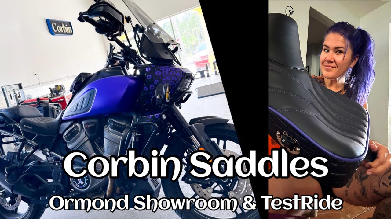 Тест-драйв и шоу-рум седел Corbin — 2022 #harleydavidson #panamerica1250