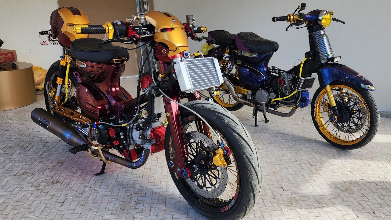 Proyectos Iron cub 300cc y frankenstein 300cc, super cub modificados de pecao paint