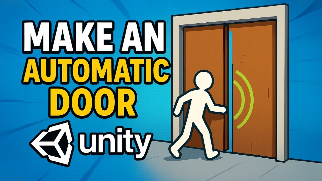 How to Make a Cool Auto Door in Unity!