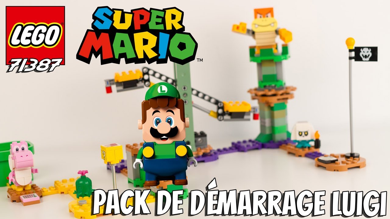 LEGO SUPER MARIO Le Pack de démarrage de LUIGI Starter Pack 71387