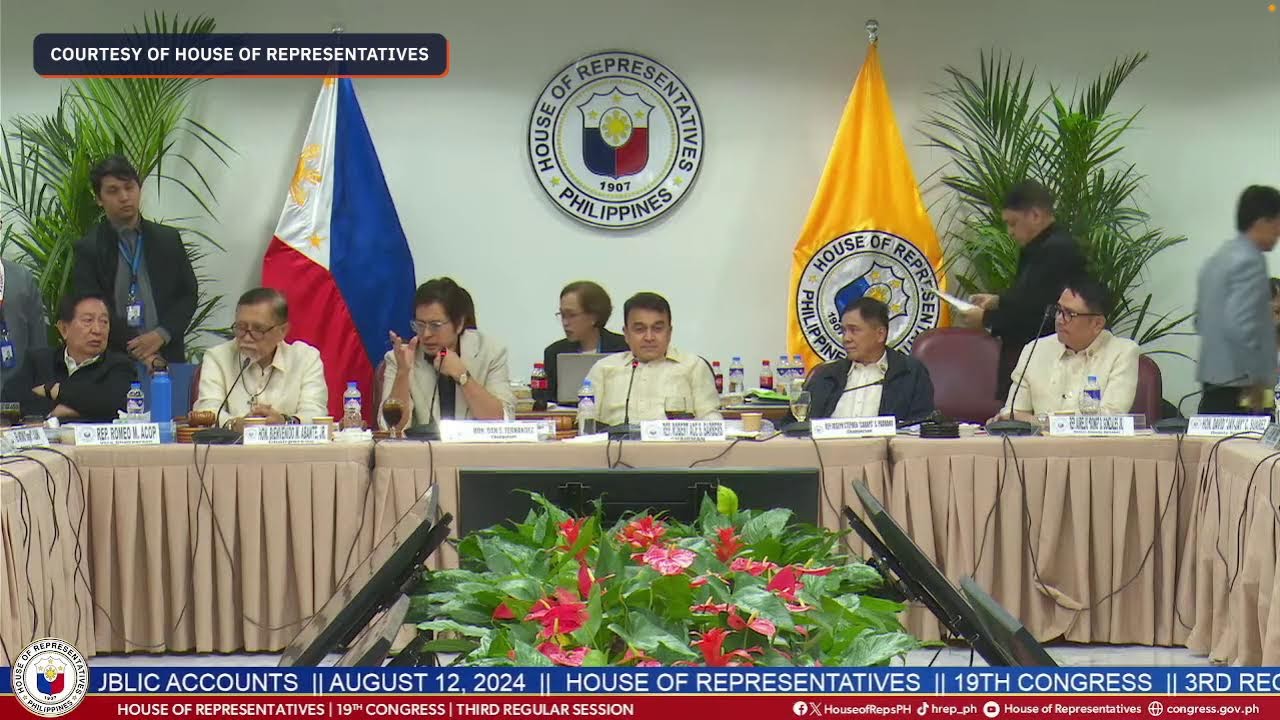 LIVE: House committee hearing on EJK, POGOs, Chinese syndicates, drug trade