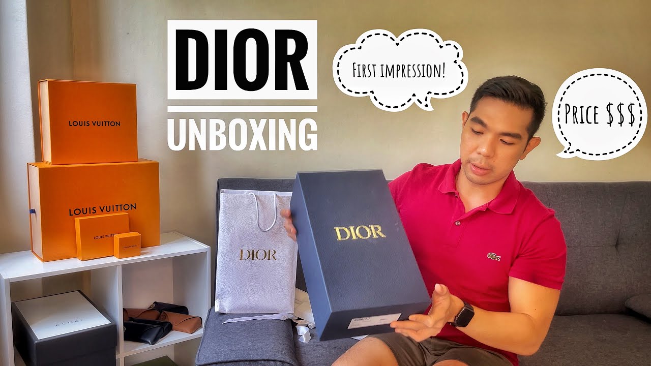 DIOR B23 OBLIQUE LOW-TOP SNEAKERS Unboxing and Price Reveal $$$