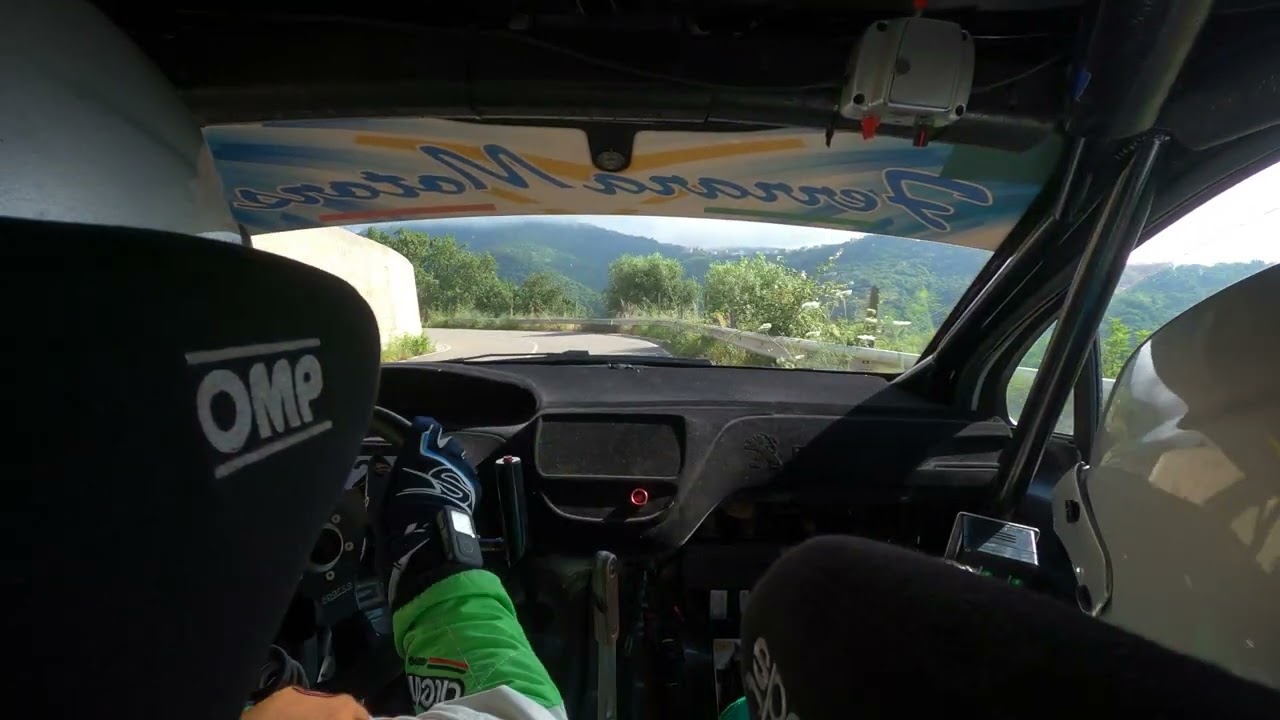 RALLY DEI NEBRODI 2023  RIZZO M. PITTELLA A. PS PIRAINO 3 PEUGEOT 208 R2 B FERRARA MOTORS