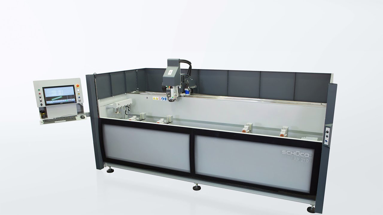 Schüco AF 210 - CNC-Bearbeitungsmaschine