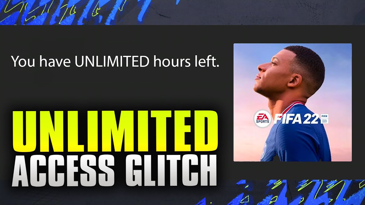 FIFA 22 - UNLIMITED EARLY ACCESS GLITCH! | *OLD GEN* - Working EA Play/Access GLITCH!