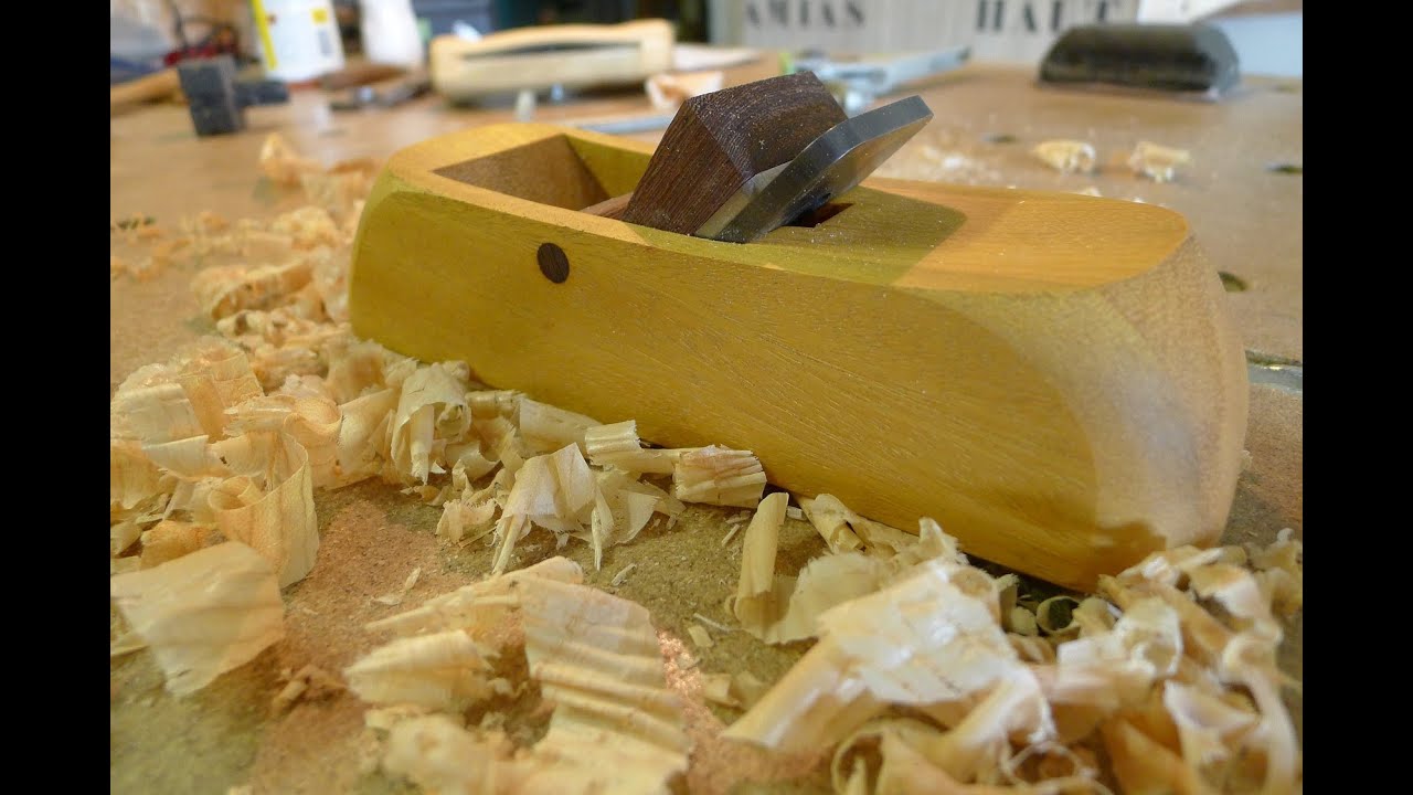 Travail du bois -  Fabrication d'un rabot pour l'atelier