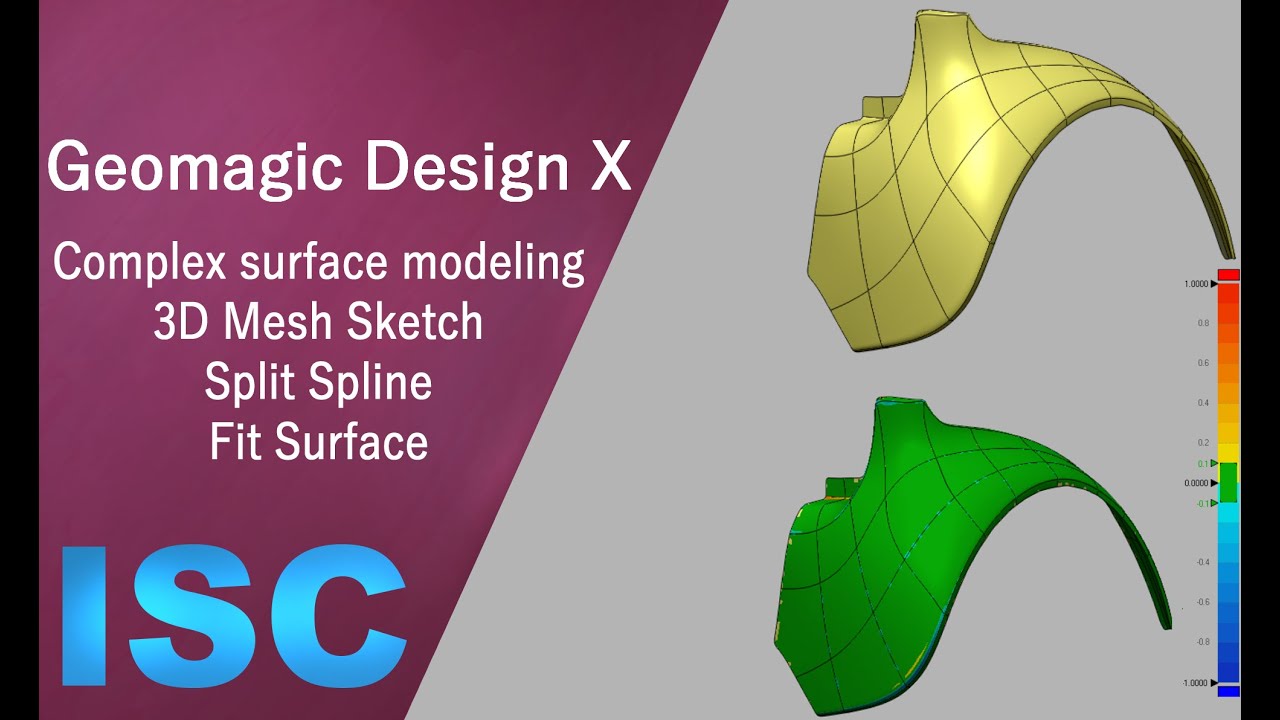 Complex surface modeling case two- Geomagic design X