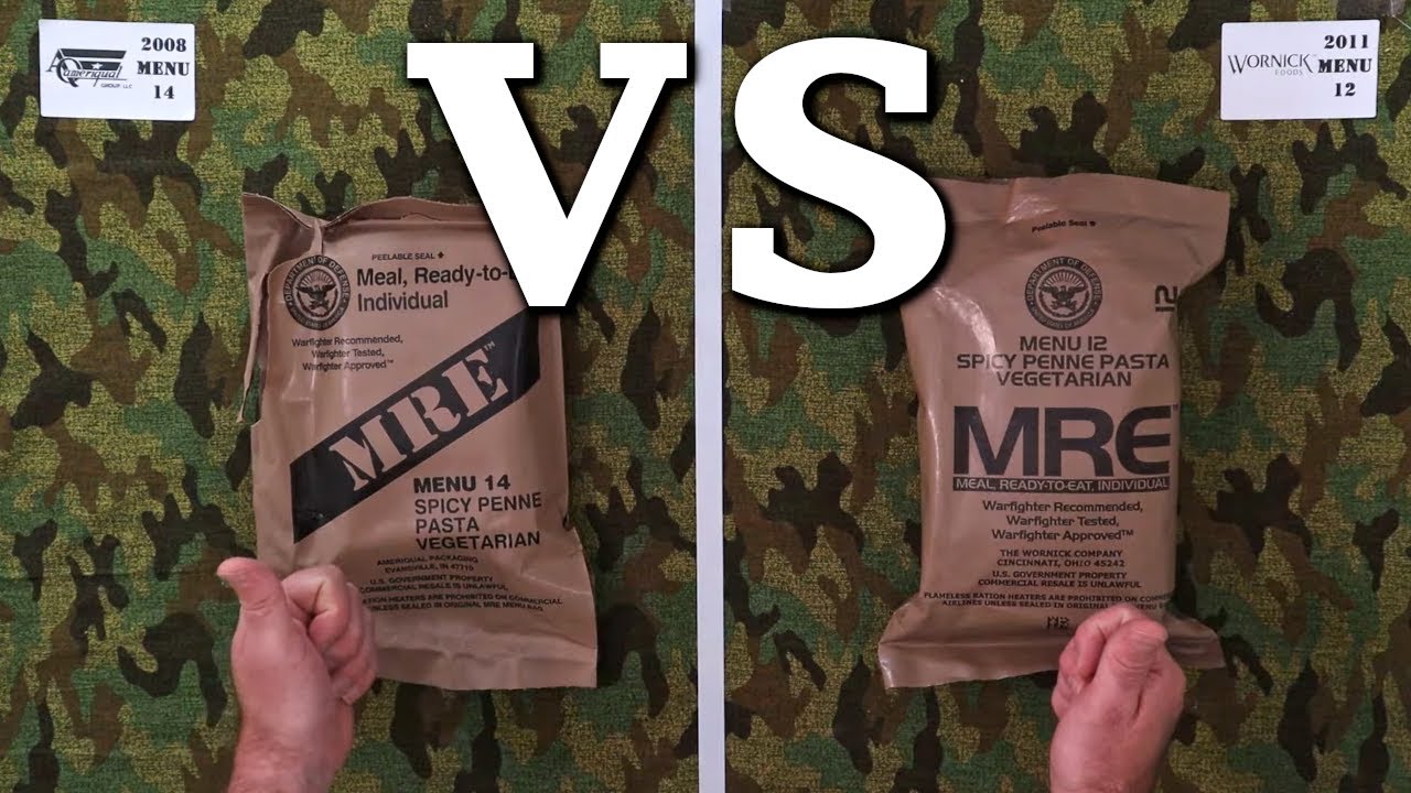MRE Showdown: Spicy Penne Pasta vs Spicy Penne Pasta | Re-Edited Redux Version