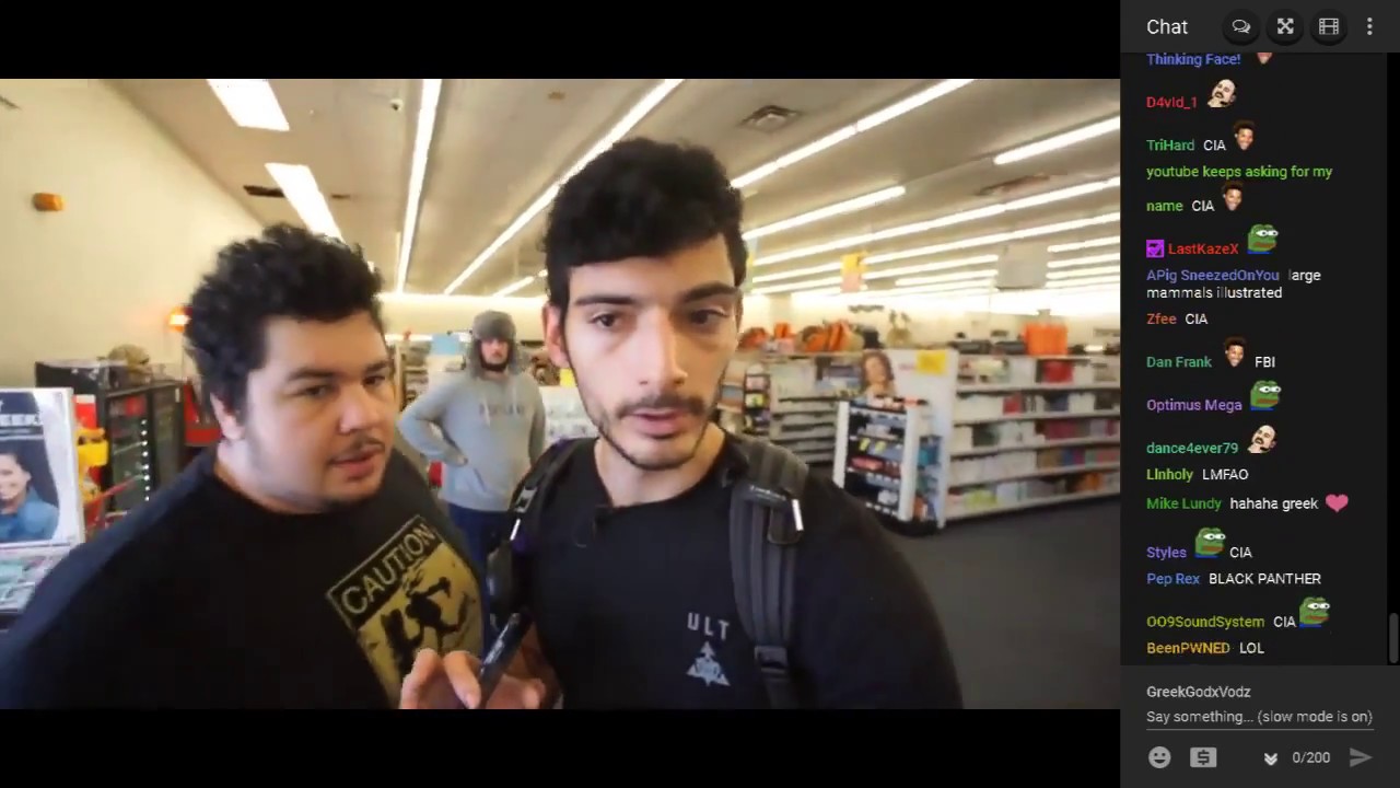 GREEKGODX WOKE UP IN STREAM MODE