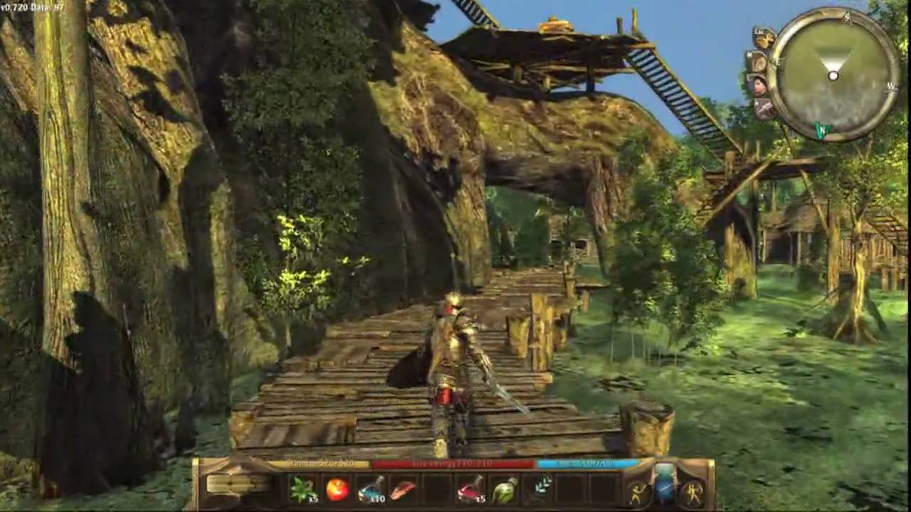ARCANIA: A GOTHIC TALE E3 09  full gameplay  / HD /