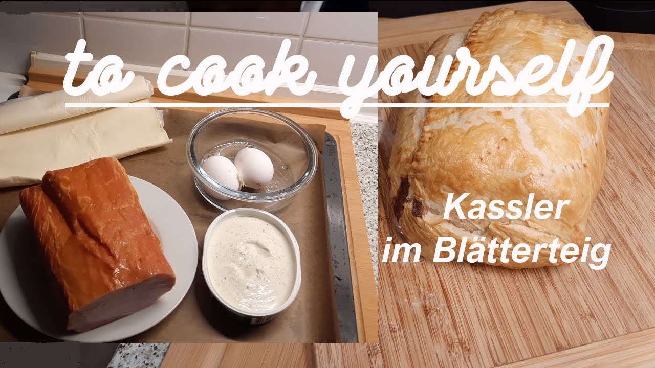 Kassler im Blätterteig | Lecker, saftig und ganz einfach