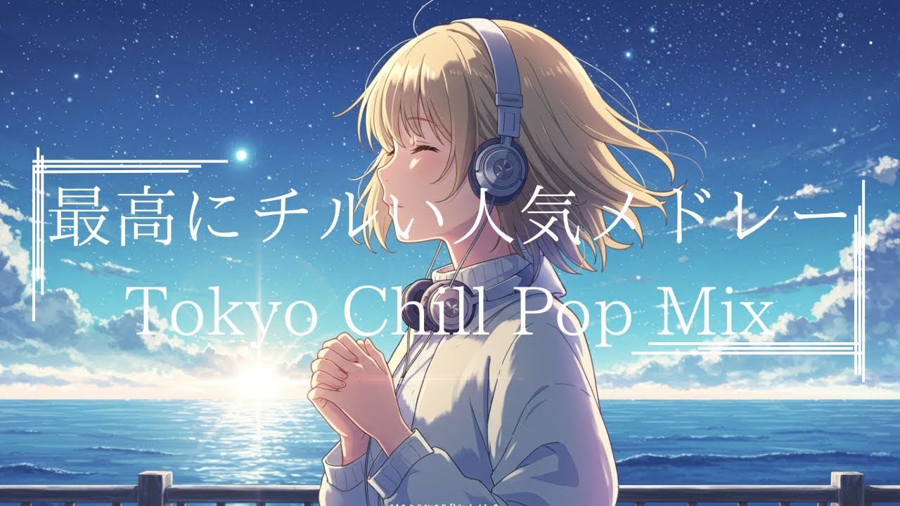 【邦楽人気フルメドレーplaylist】最高にエモいチルポップな夜のリラックス&Lofiチルポップ｜Tokyo Lofi Chill Pop｜ストレス解消＆リラックス＆集中エモい作業用BGM