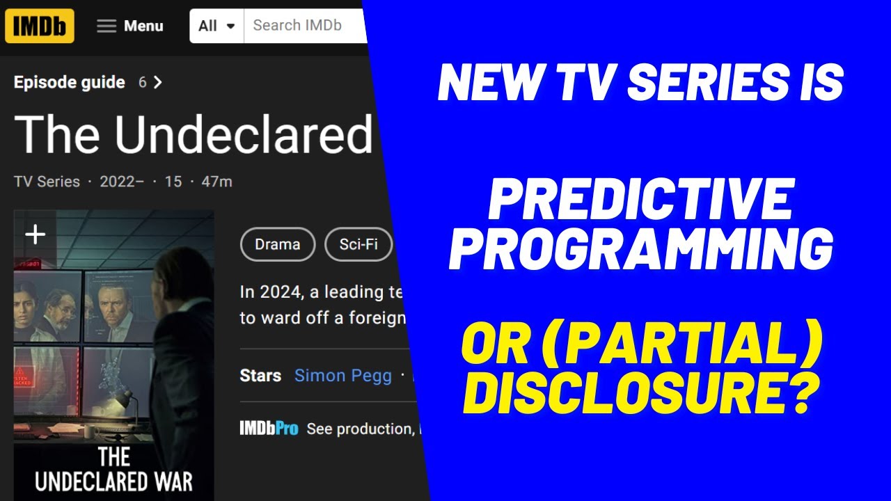 The best tv series of 2022 to watch today: The undeclared war | Explains the news today?