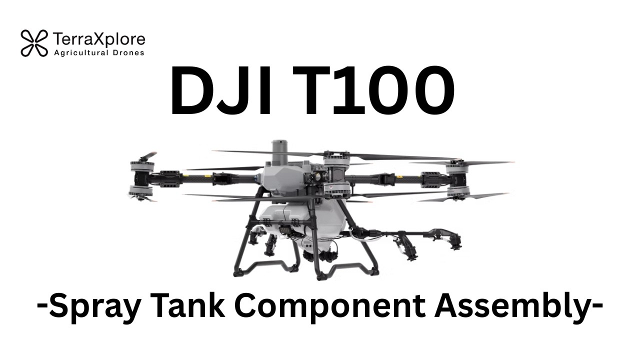 How to Assemble the Spray Tank on a DJI T100/LD 220 Agriculture Drone