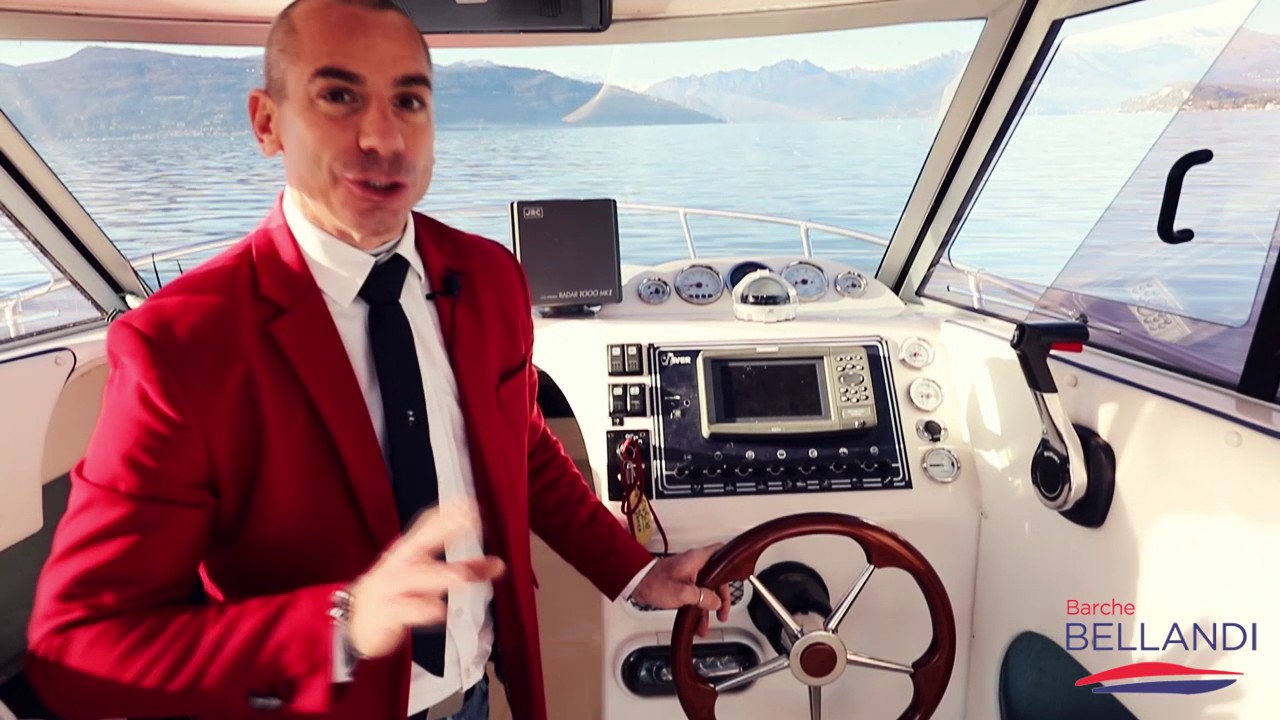 Saver Manta 21 Cabin FIsh Barca Usata solo in Lago [ Prova in acqua ]