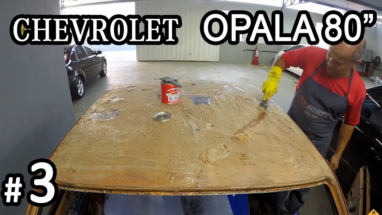 Removemos a tinta 💪 - Opala 80 #3