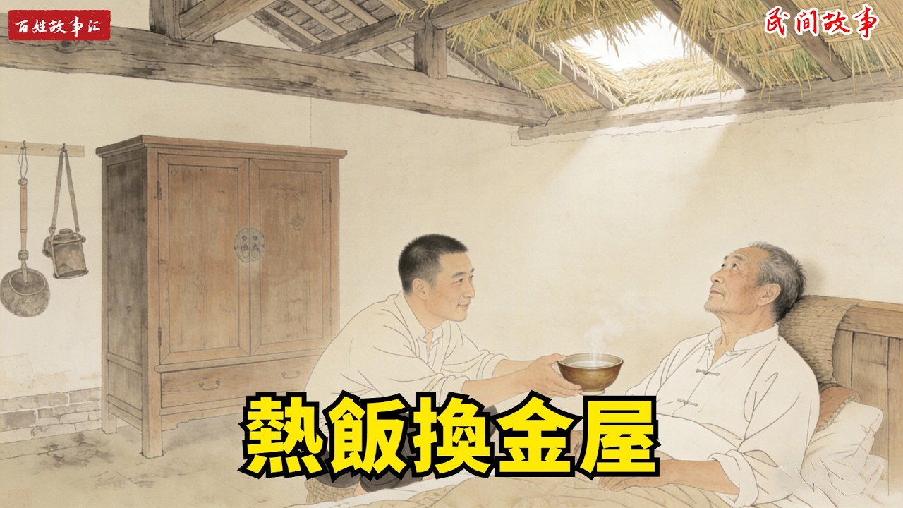 善良男孩給乞丐一碗熱飯，乞丐卻指點他分家只要破舊祖屋。男孩雖滿心疑惑仍照做，日後祖屋驚現重寶，他才明白遇上真高人：拜謝高人指點！#故事頻道 #民間故事#有聲書 #睡前故事#中國文化#故事分享