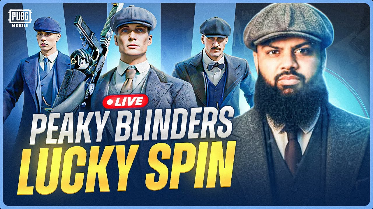 LIVE 🔥 By Order Of The Peaky Blinders Lucky Spin 🎩 PUBG Mobile x Peaky Blinders
