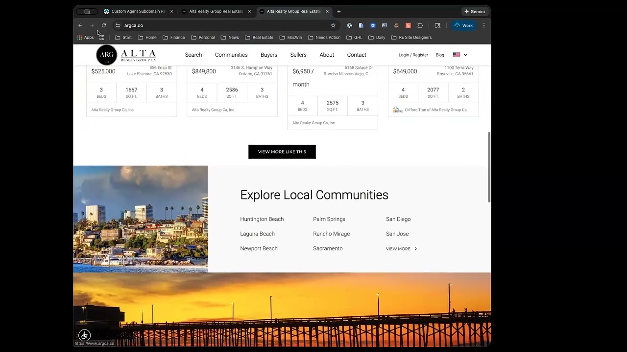 Looking at the Year in Review and Customizing Sierra Websites