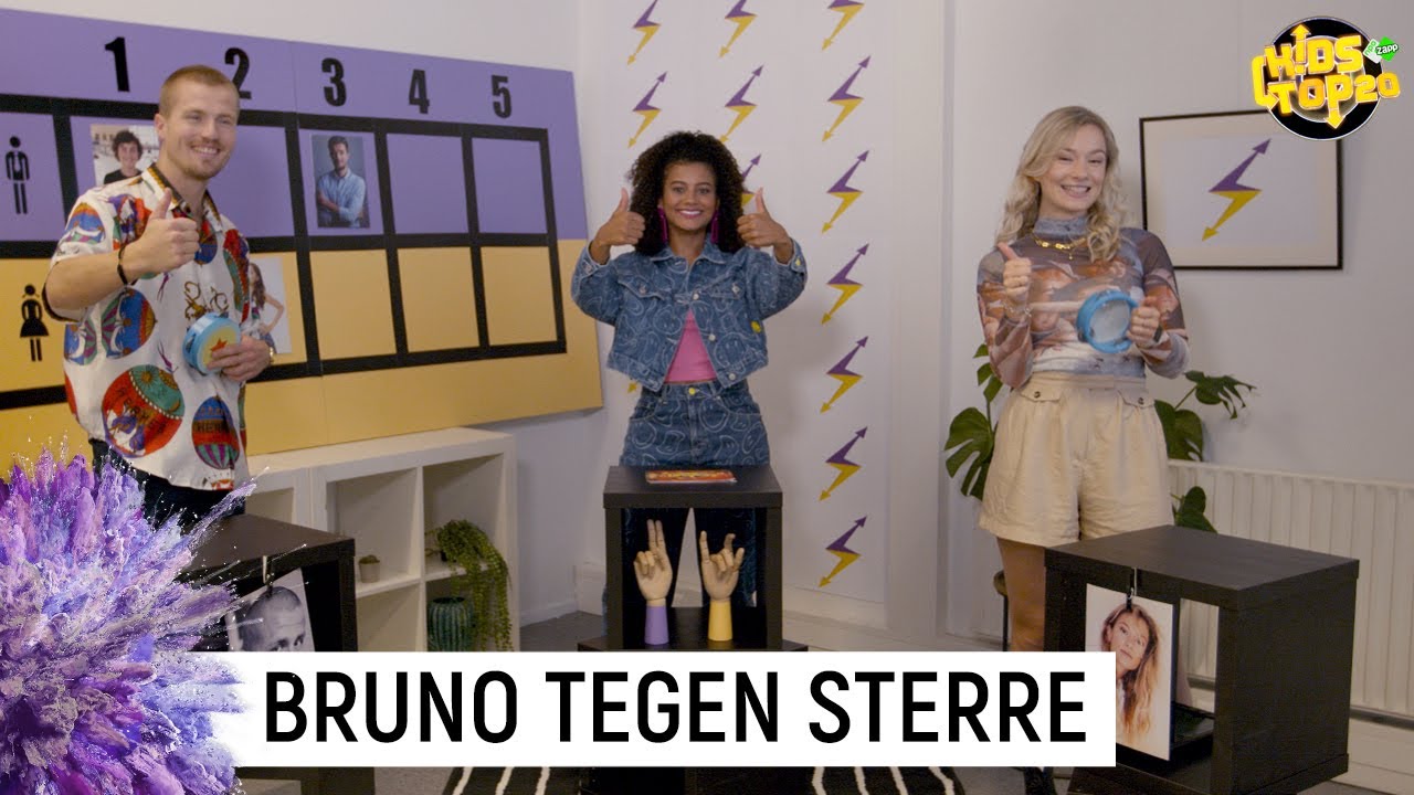 KIEST STEPHANIE PARTIJ BIJ BRUNO VS STERRE? 😱 | De Jongens Tegen De Meiden | Kids Top 20 | NPO Zapp