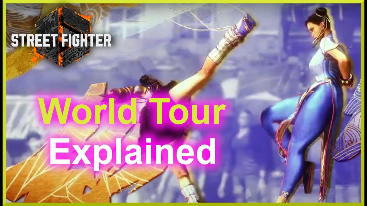 World Tour Street Fighter 6 ⚡️ Discovering Secrets in the Open World