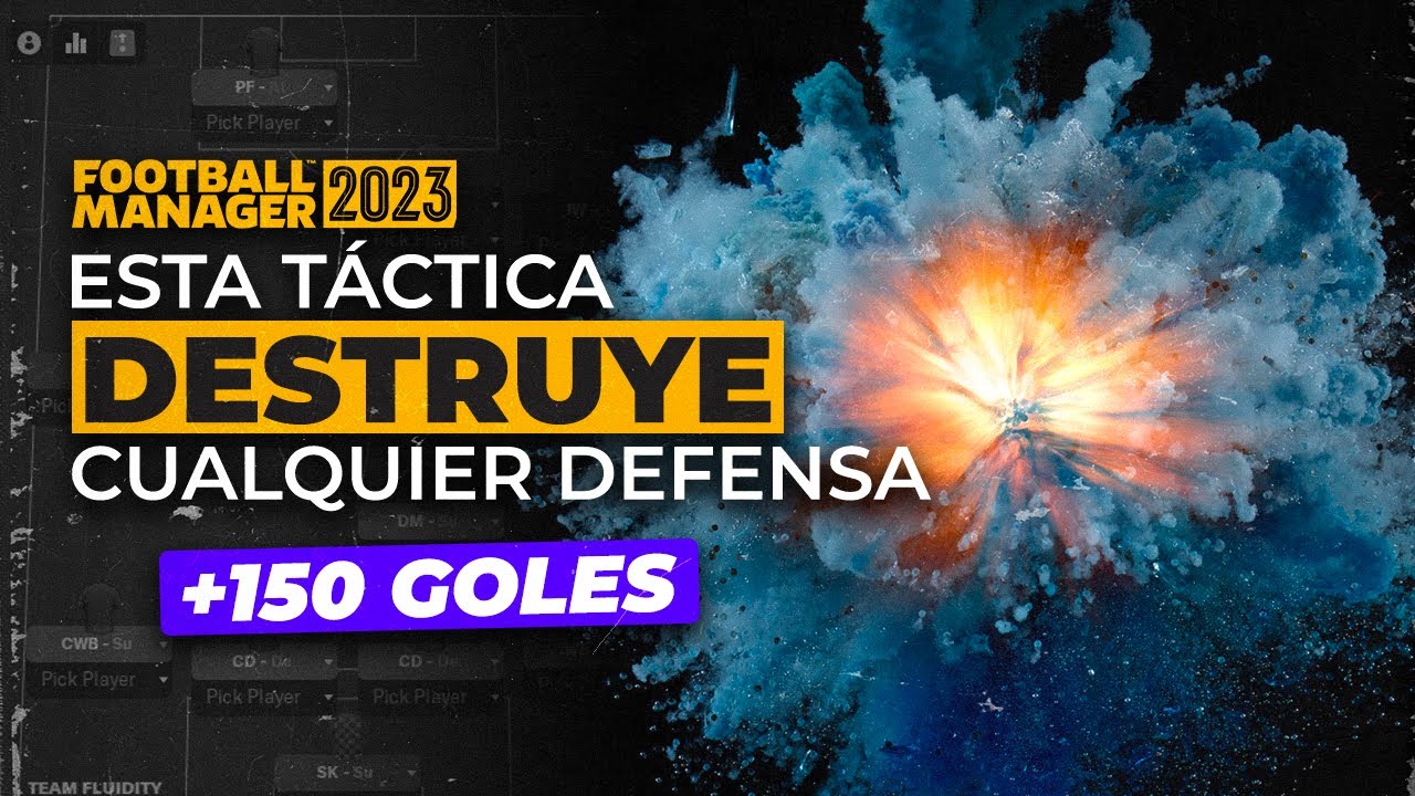 Esta TÁCTICA ROMPE el Football Manager 2023 🔥