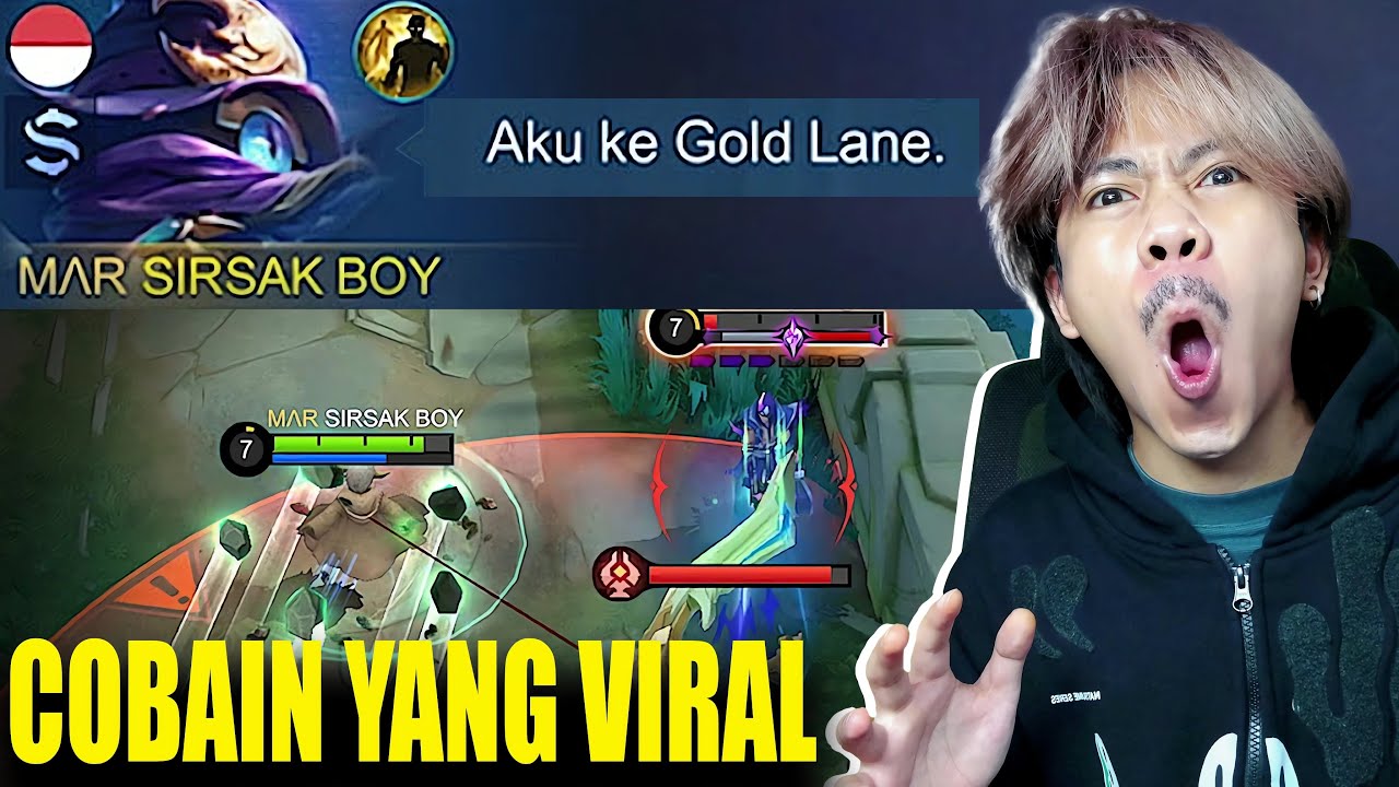 COBAIN CYCLOPS GOLD LANE YANG LAGI VIRAL - Mobile legends