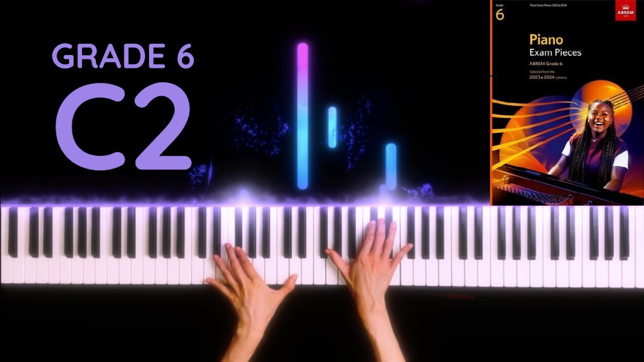 ABRSM Piano Exam 2023 & 2024｜Grade 6 C2｜Elissa Milne - Indigo Moon