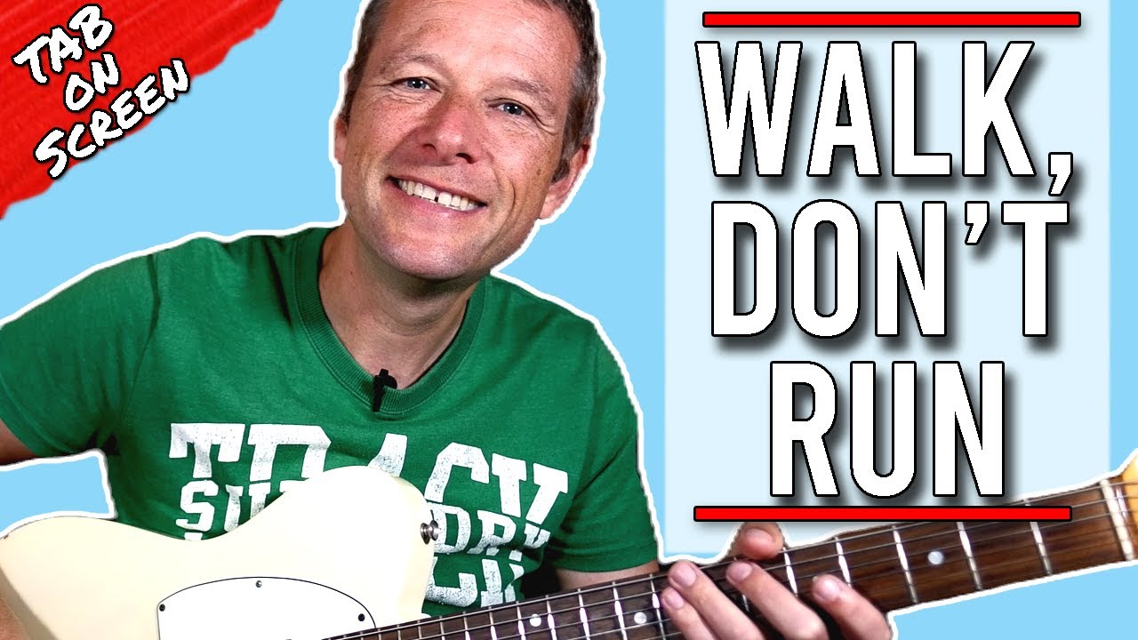 Урок игры на гитаре «Walk Don't Run» | The Ventures | Ритм и соло