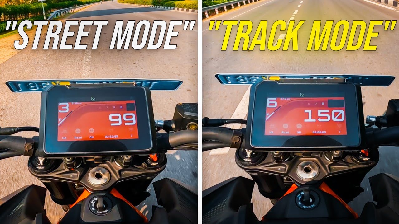 KTM Duke 390 Gen 3 | 0-100 Km/h Test in Every Mode! (Street vs Rain vs Track)