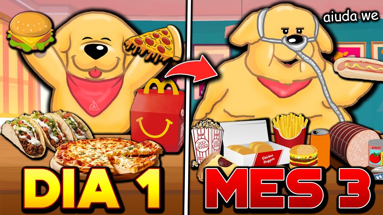 &iquest;QU&Eacute; PASAR&Iacute;A SI SOLO comieras COMIDA CHATARRA para SIEMPRE? | Ya soy el Nikocado 🍕🍔🍟