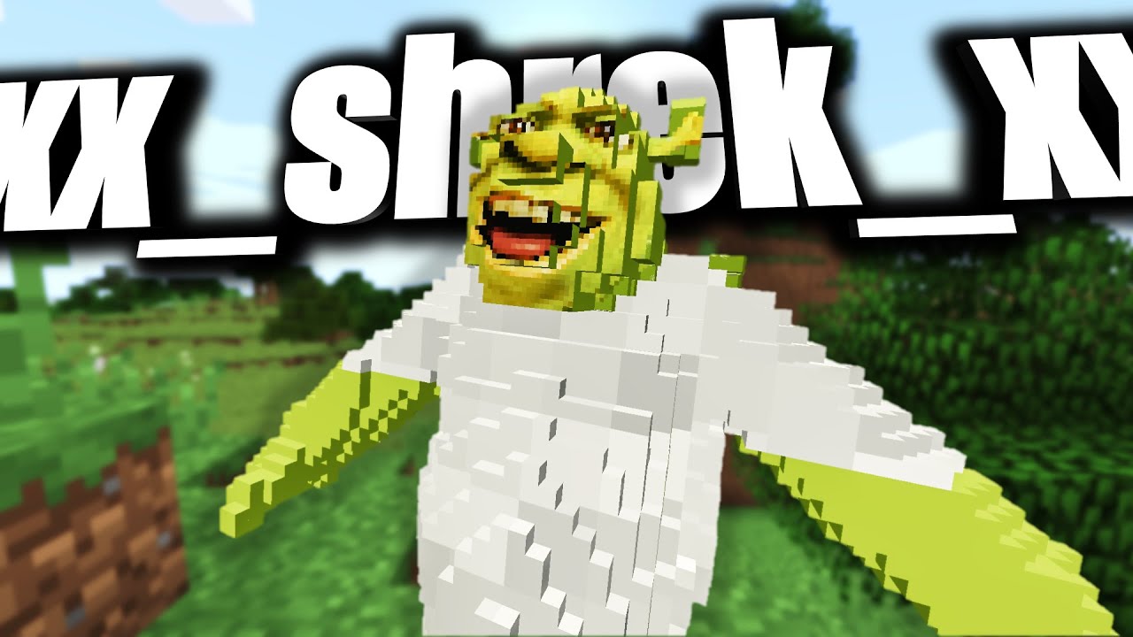 shrek in M1NECR4FT! (MLG_edition)