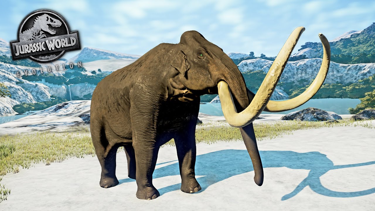 MAMMUT IM SCHNEE! - Jurassic World Evolution Mods