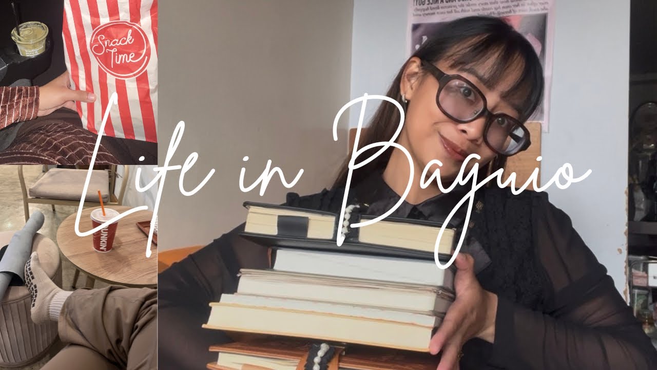 Life in Baguio 🌲 | Solo Weekend, Vintage Finds & My Journaling System