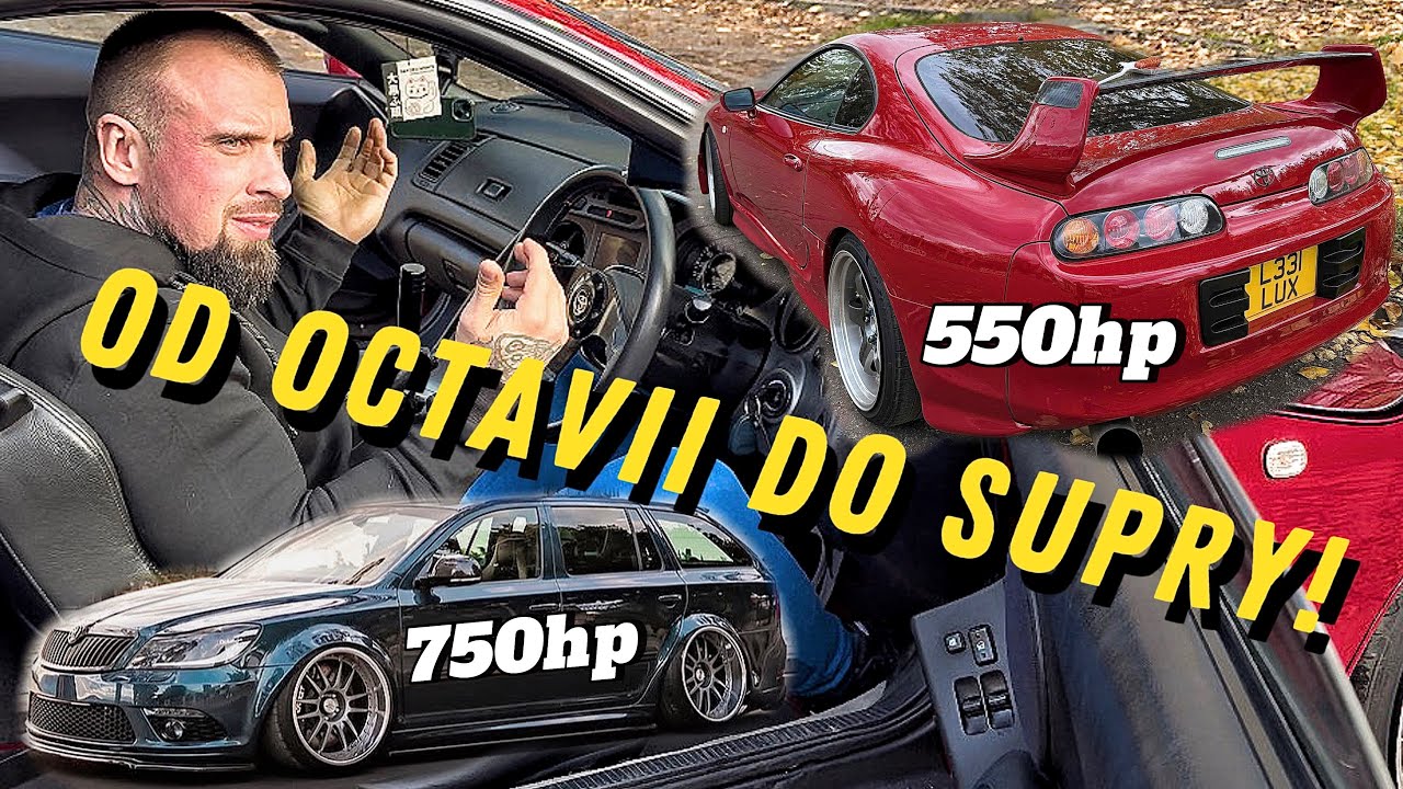 Supra mk4 550hp | Octavia R32 750hp | Kostek Garage | #tuning  #supra #toyota #skoda #skodaoctavia 