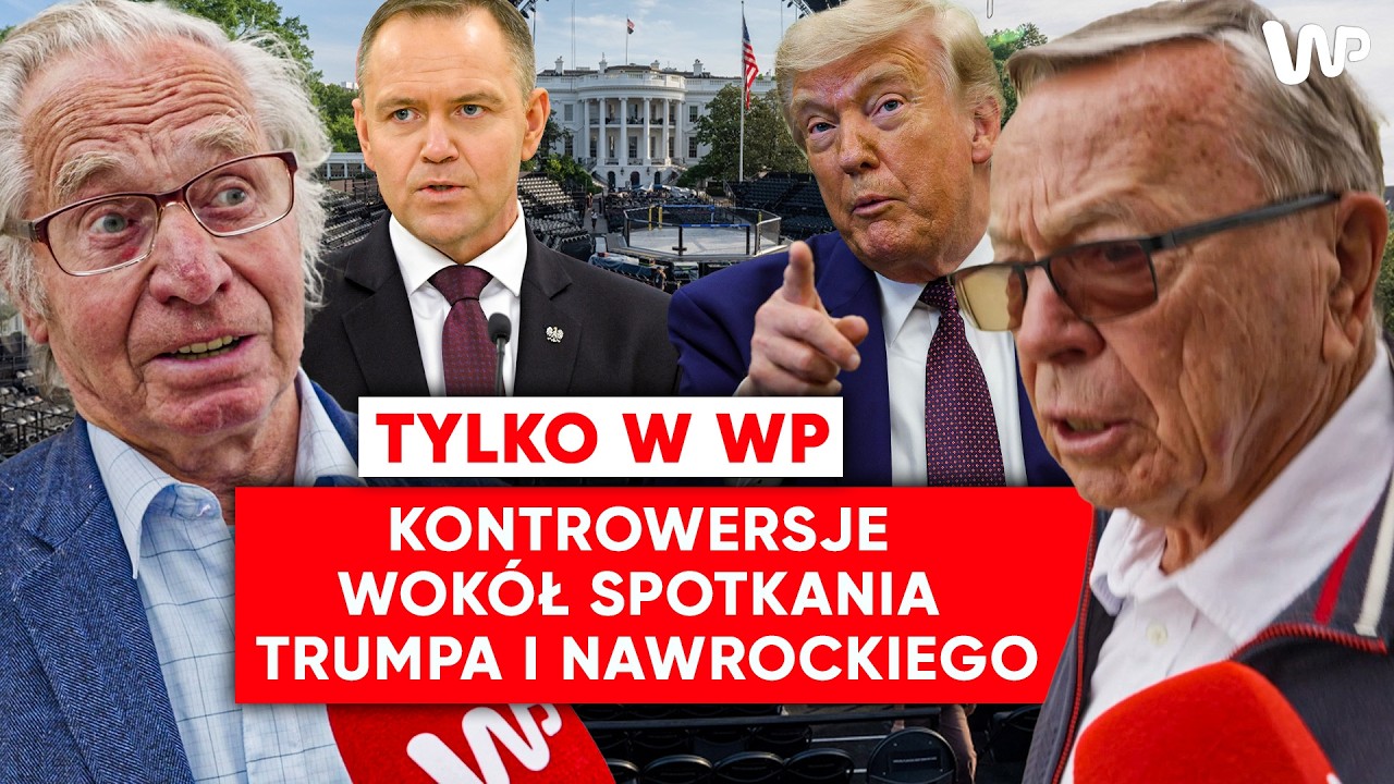 Trump i Nawrocki w nietypowym otoczeniu. Polacy reagują bez ogr&oacute;dek