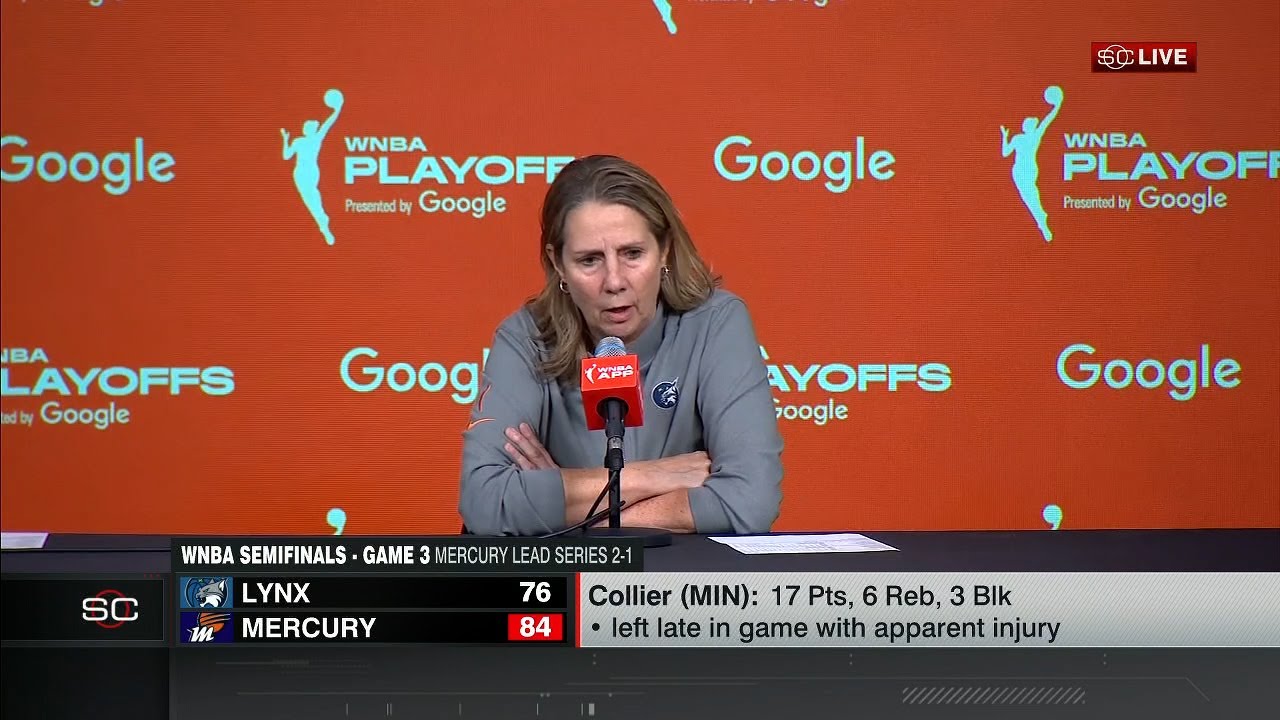 Cheryl Reeve calls for change in officiating after Game 3 ejection | SportsCenter