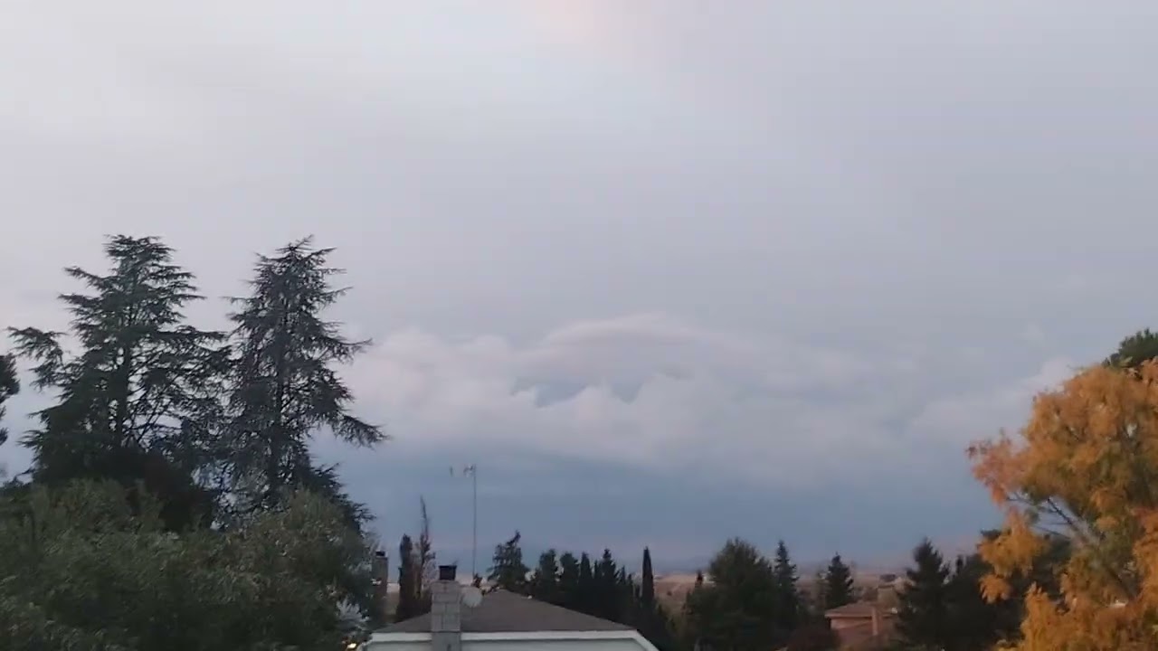 Nueva tormenta en la Sierra de Madrid! DANA, Alice